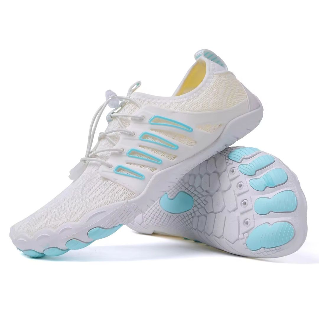 Men's Barefoot Walking Shoes Breathable Mesh Lightweight Outdoor Hiking Sneakers