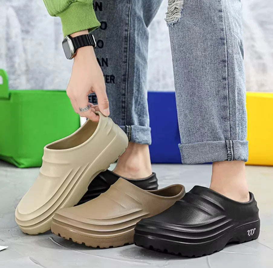 Orthopedic Slip-Resistant Shoes — Memory Foam, Arch Support, Waterproof