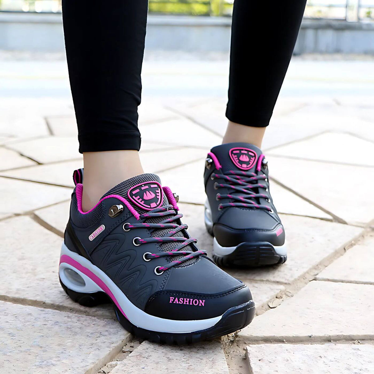 Women's Orthopedic Shoes with Ergonomic Support and Shock-Absorbing Sole