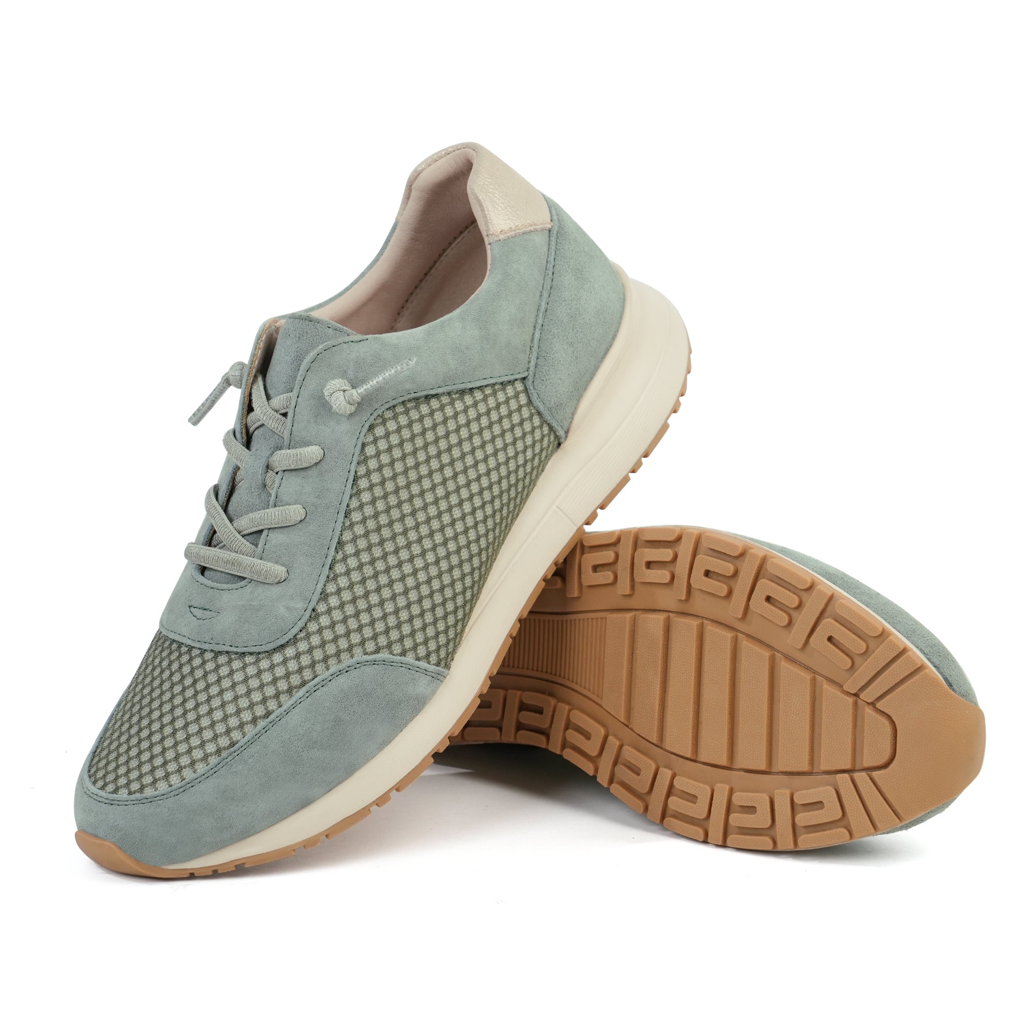 Navy Walking Shoes-Velyn