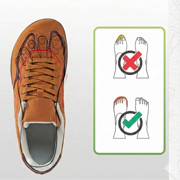 Women's Wide Toe Box Breathable Sports Shoes