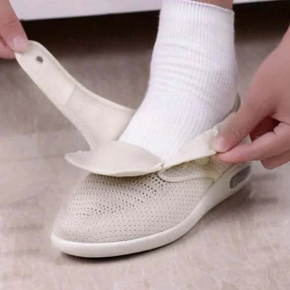 HexoComfy | Wide Orthopedic Shoes for Women's with Arch Support | Comfortable Fit for Diabetic Relief
