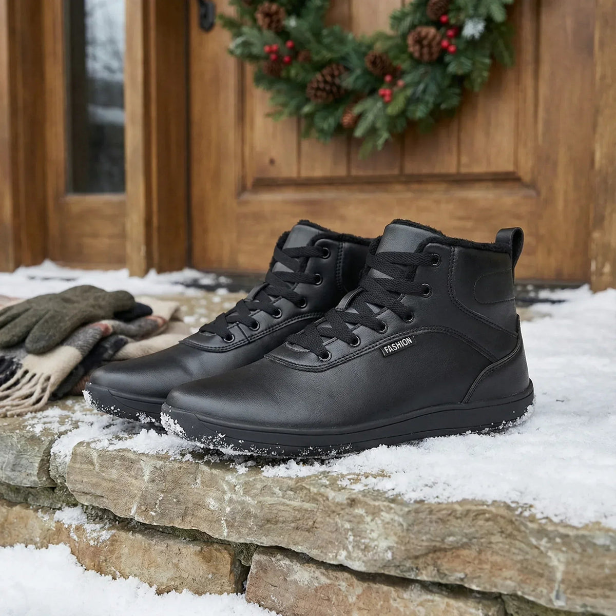 Meadow – Breathable Leather & Cushioned Barefoot Sneakers