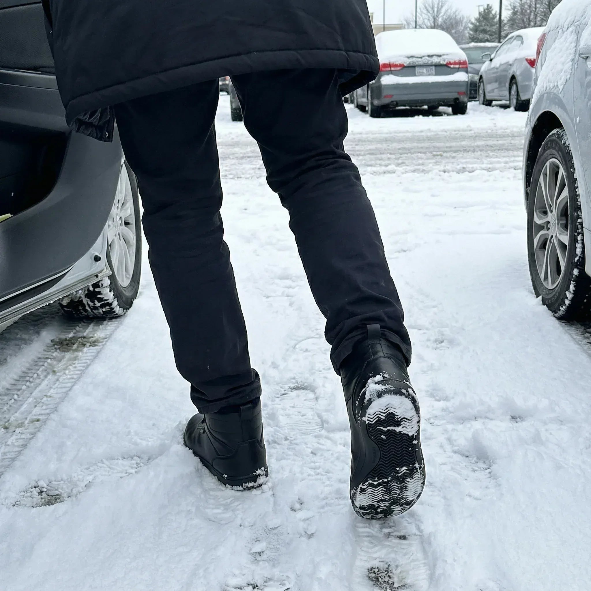 Meadow – Breathable Leather & Cushioned Barefoot Sneakers