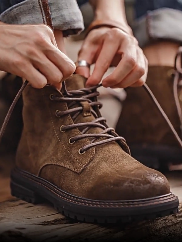 Stuart – Men's Comfort Boots with a Soft Lining