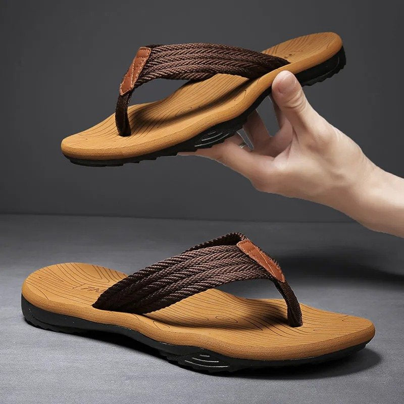OCW Orthopedic Sandals Women Breathable Arch Protective Flip-flops Colorblock Stylish
