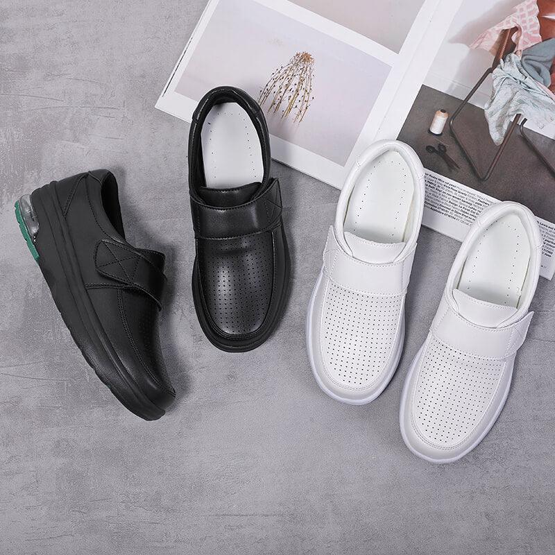 Women's Wide-Fit Comfort Shoes with Velcro Closure