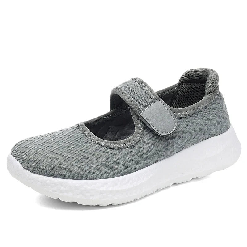 Olive – Zapatos planos de enfermería para mujer con suela antideslizante