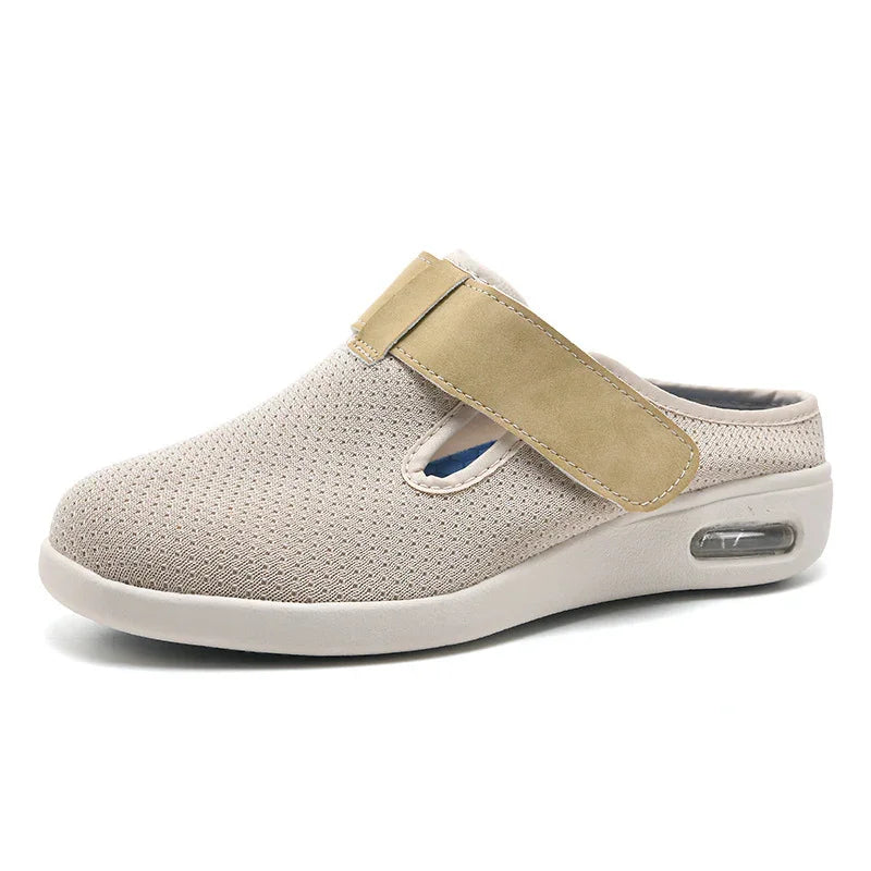 Women's Breathable Backless Slip-On Comfort Shoes