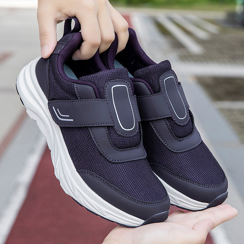 Walking Shoes for Bunions - Wide Toe Box, Velcro Strap, Breathable Mesh
