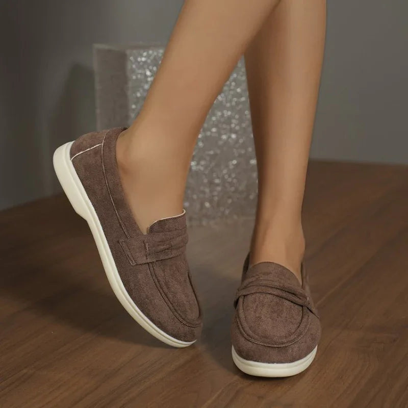 Women's Non-Slip Loafers Comfortable Slip-On