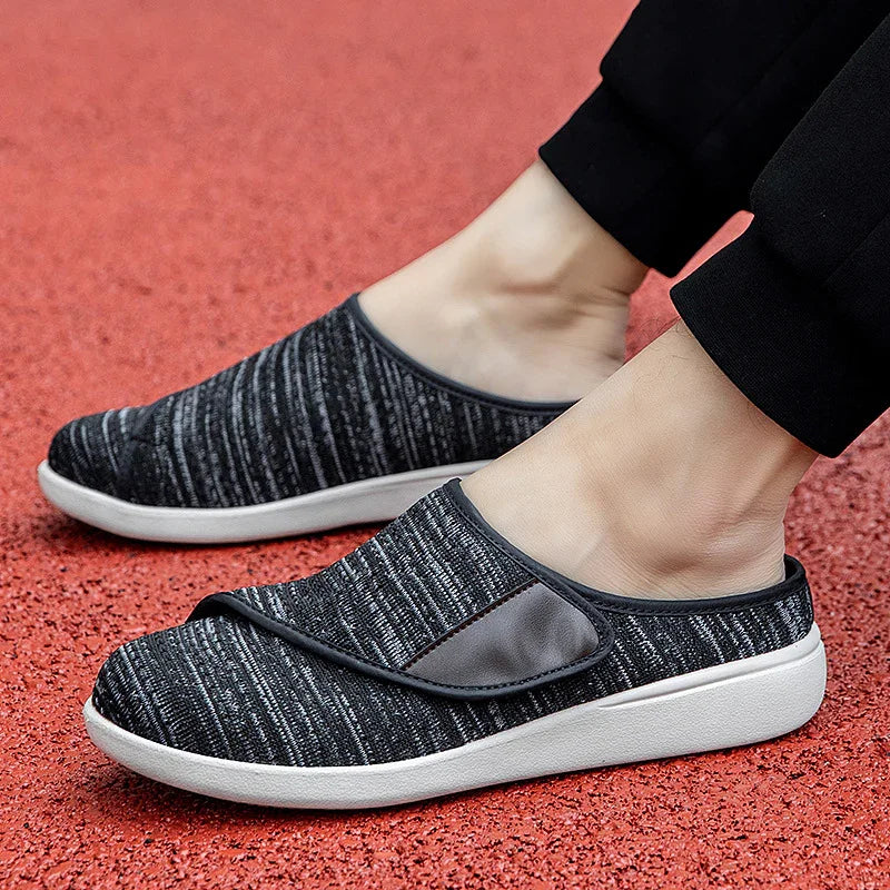 Unisex Wide Fit Slip On Shoes with Breathable Mesh