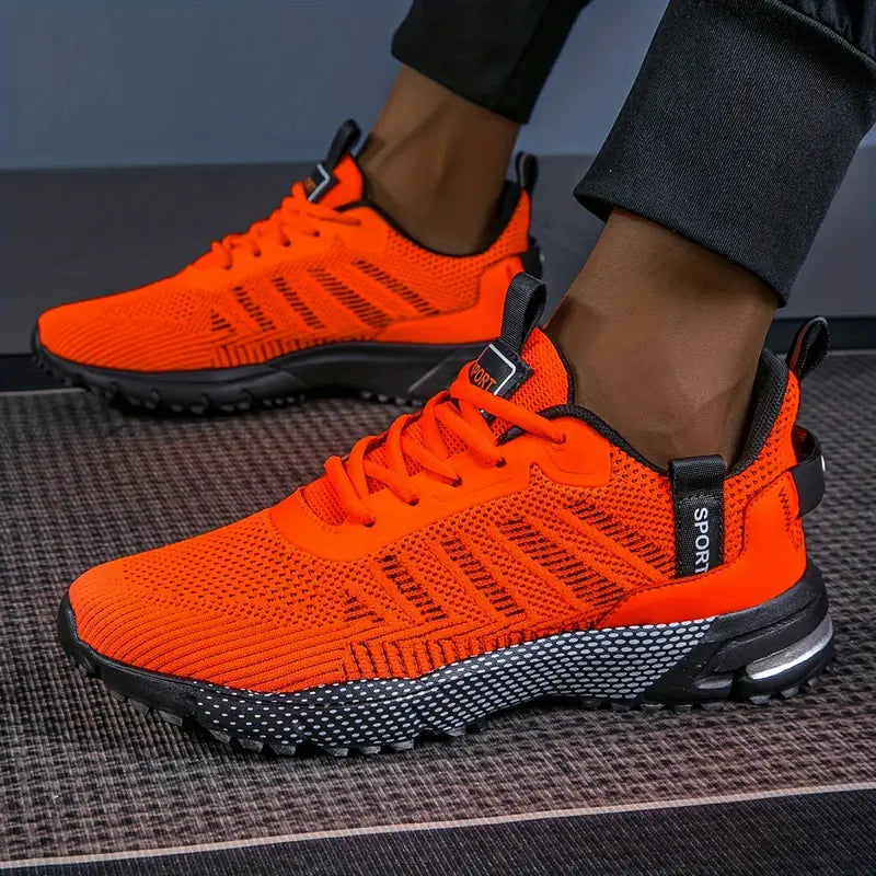 Women's Walking Shoes Breathable Knit Slip-Resistant Trainers