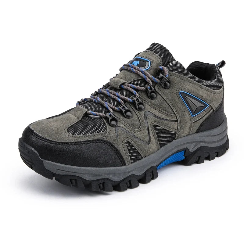 Men's Non-Slip Breathable Hiking Shoes – Lightweight EVA Insole, Rubber Outsole