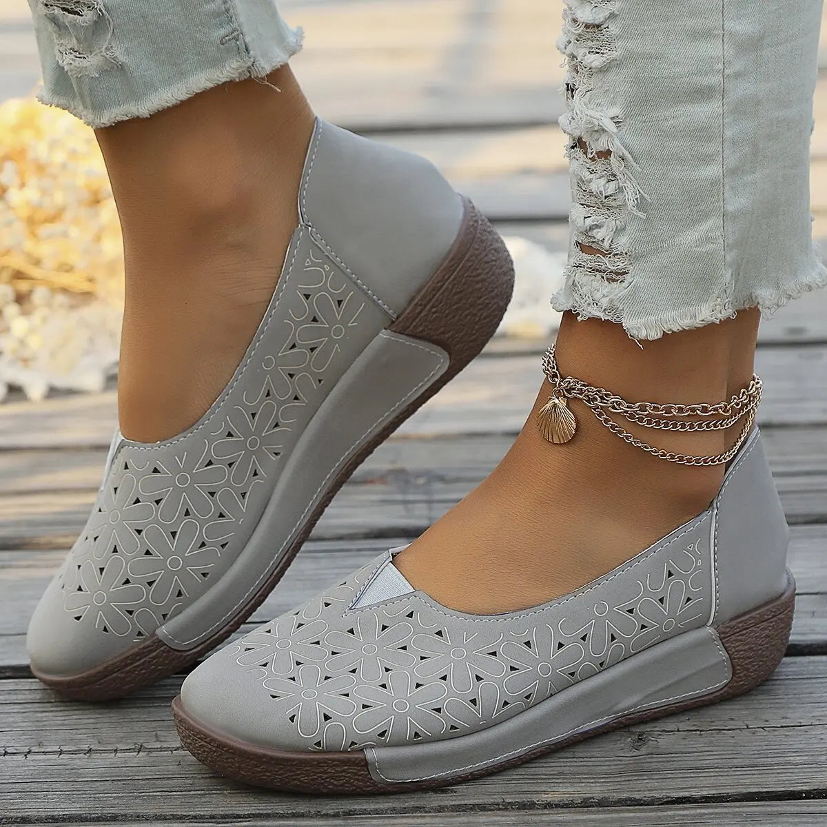 Debra – Women's Slip-On Loafers for Easy On and Off
