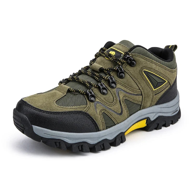Men's Non-Slip Breathable Hiking Shoes – Lightweight EVA Insole, Rubber Outsole
