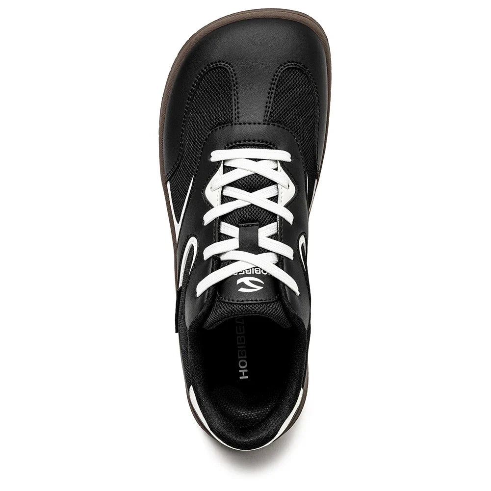 HOBIBEAR Women Wide Width Hiking Shoes Unisex Barefoot Minimalist Sneakers Zero Drop Classic Retro Walking Shoes