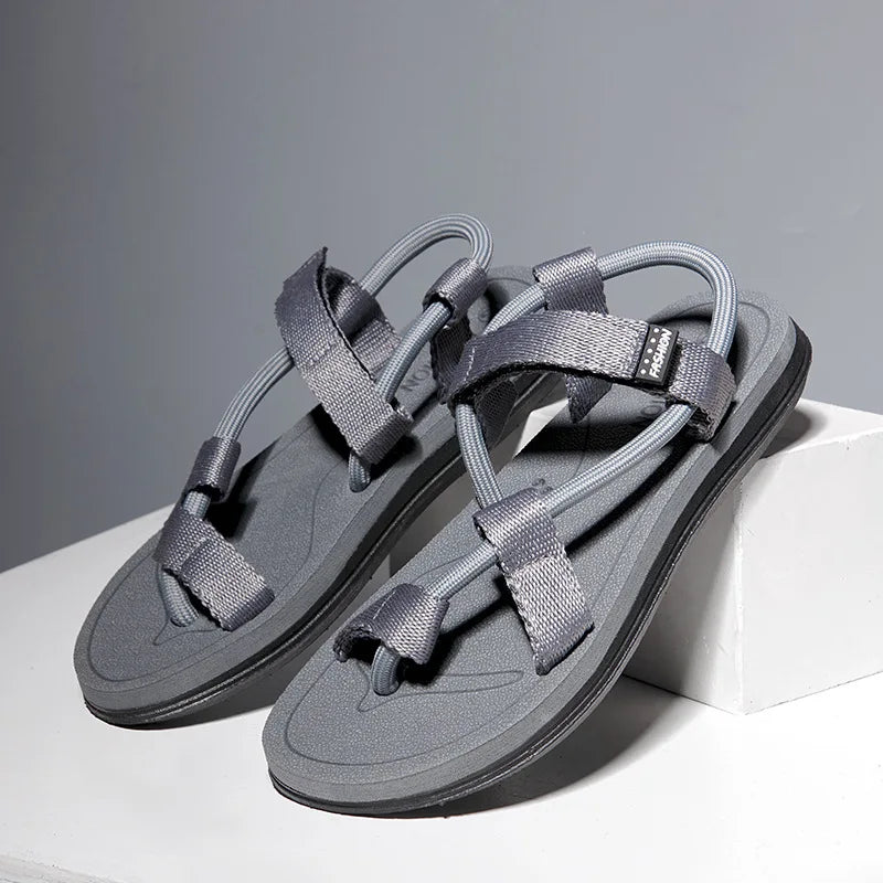 Women's Sandals For Bunions Canvas Flat Beach Slides