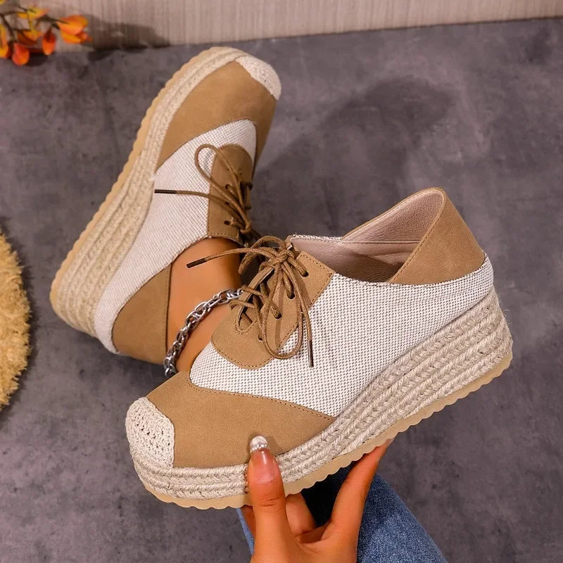 Women's Platform Espadrille Sneakers