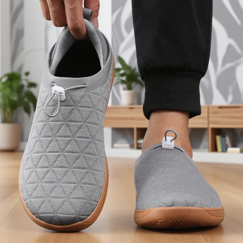 Men's Wide Toe Box Barefoot Shoes Zero Drop Breathable Mesh Minimalist Sneakers