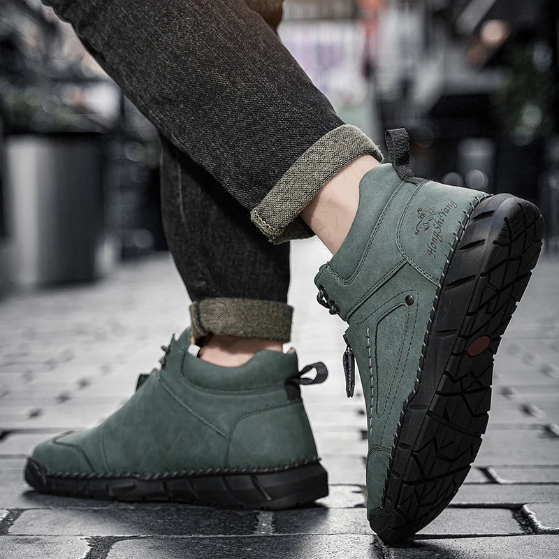 Dave – Men's Comfort Boots with a Soft Lining