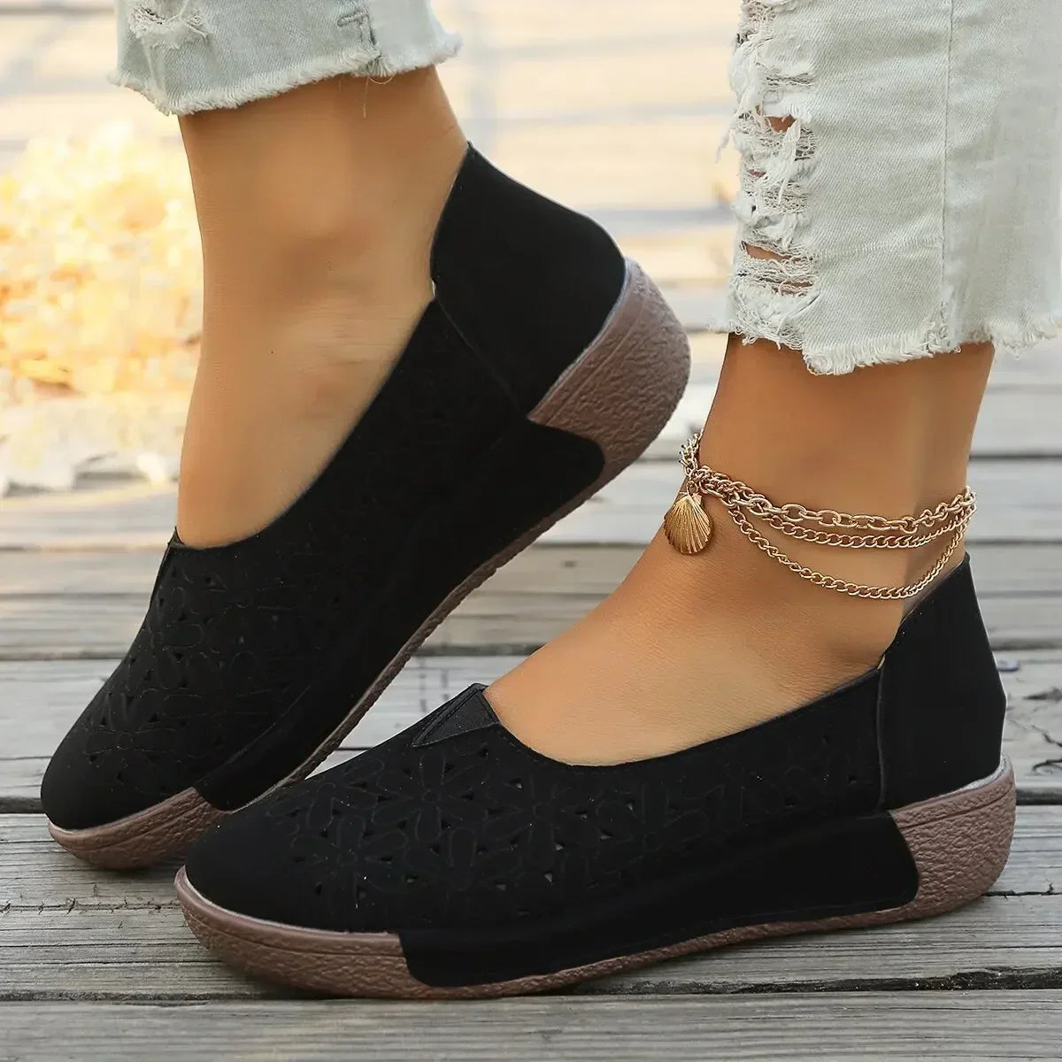 Debra – Women's Slip-On Loafers for Easy On and Off