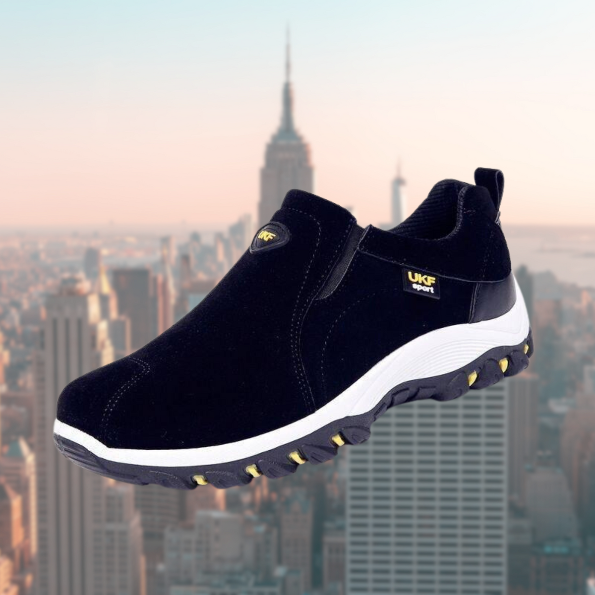 Men's Slip On Shoes Shock Absorbing Lightweight Casual Sneakers