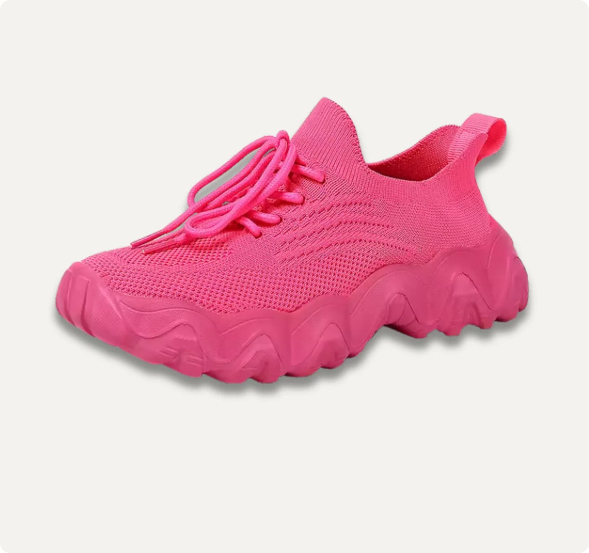Women's Mesh Walking Shoes Breathable Lace Up Sneakers Lightweight Comfort Trainers