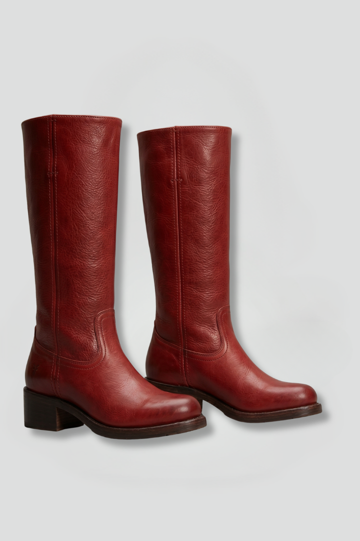 Women's Orthopedic Mid-Calf Boots – Pull-On Style, Block Heel Stability