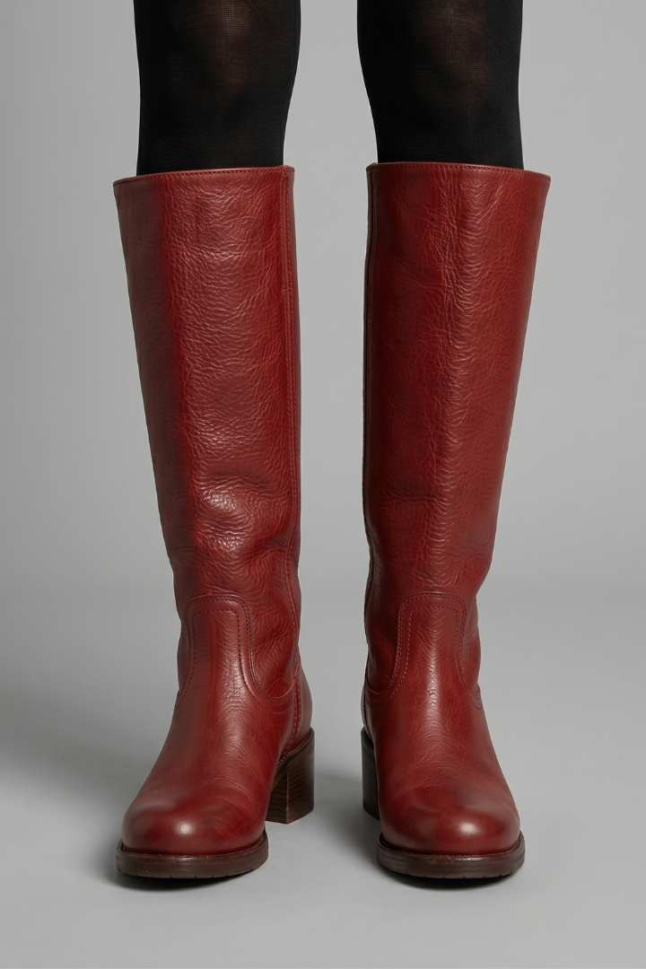 Women's Orthopedic Mid-Calf Boots – Pull-On Style, Block Heel Stability