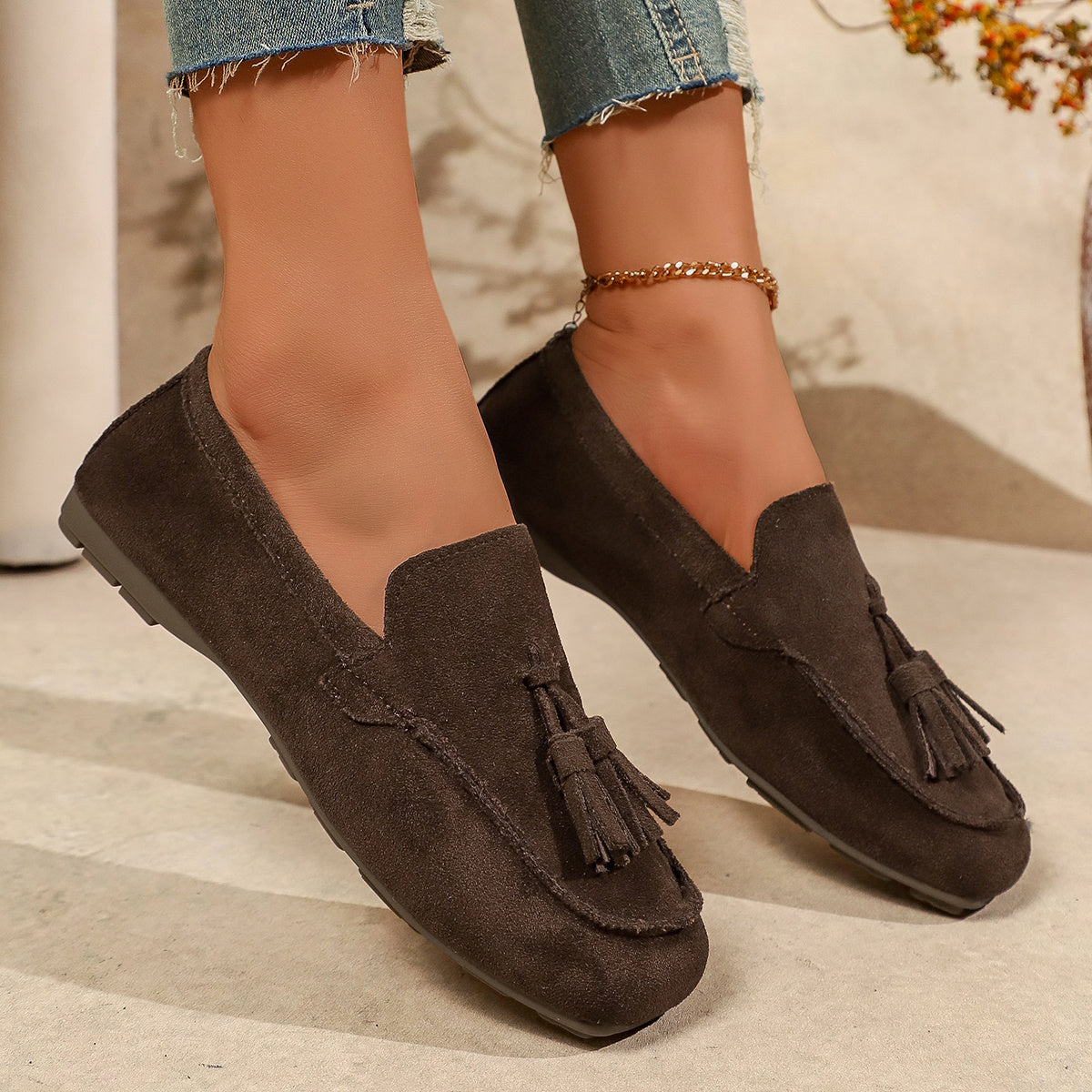Miriam – Women's Slip-On Shoes with a Stretch Upper