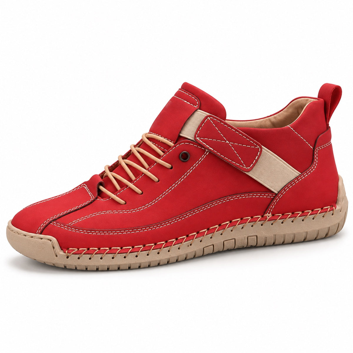 Adrienne – Women's Walking Sneakers in Red