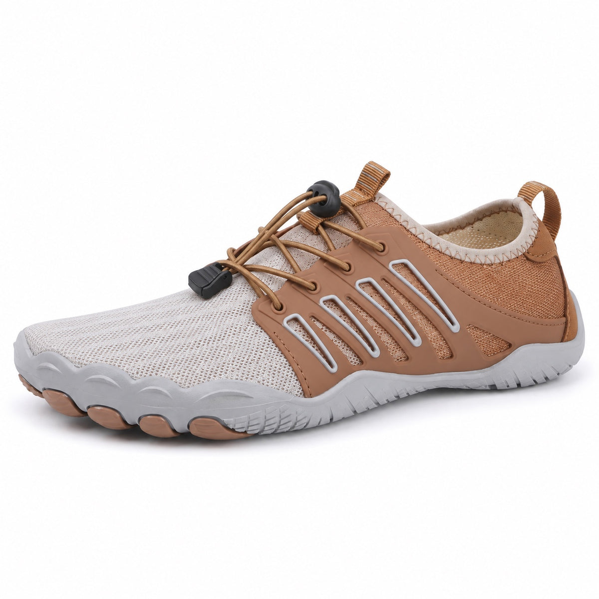 Alan – Women's Barefoot Sneakers in Brown