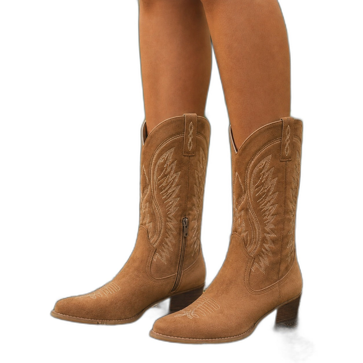 Casey – Unisex Wide Calf Boots with a Stretch Shaft