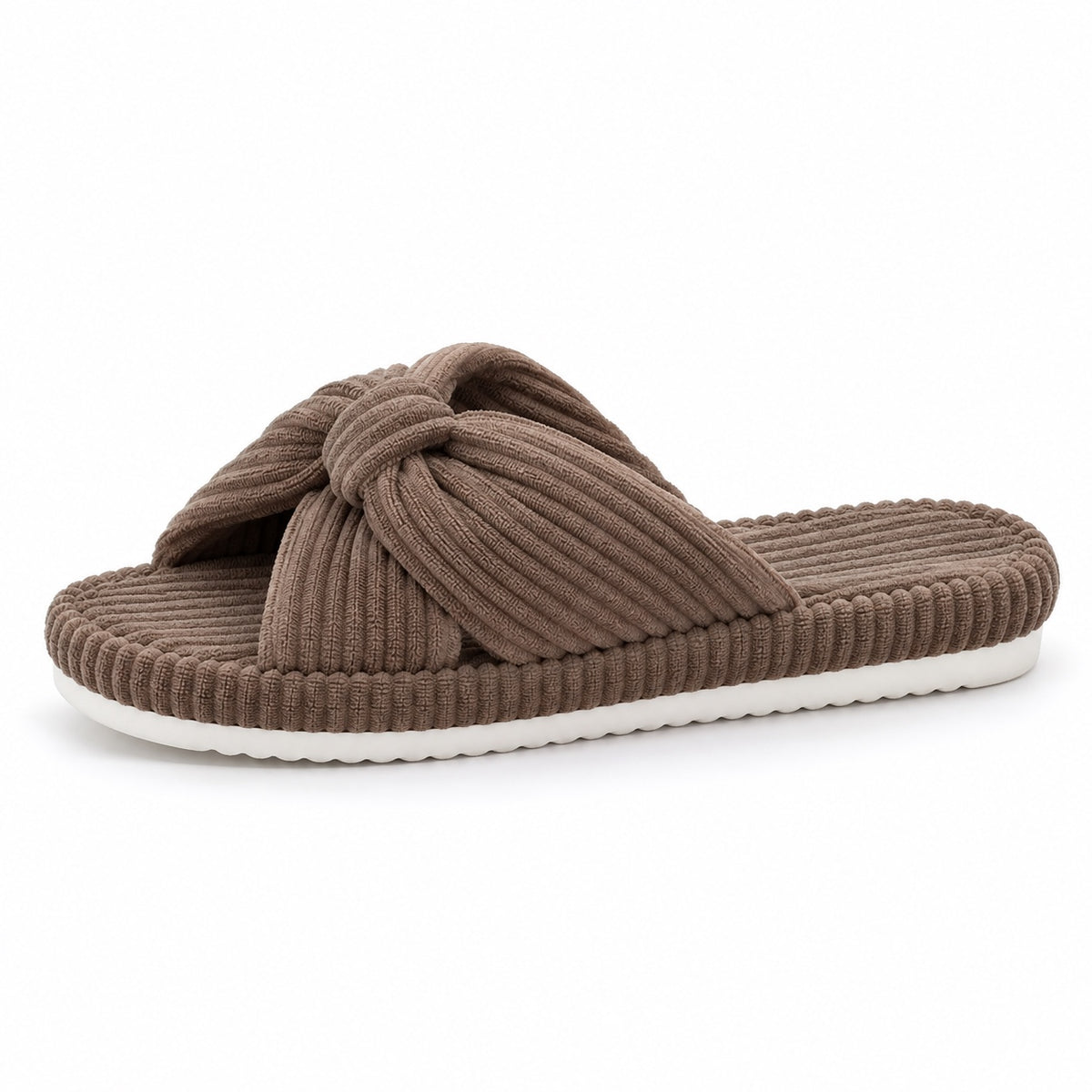 Alberta – Women's Comfort Slippers in Brown