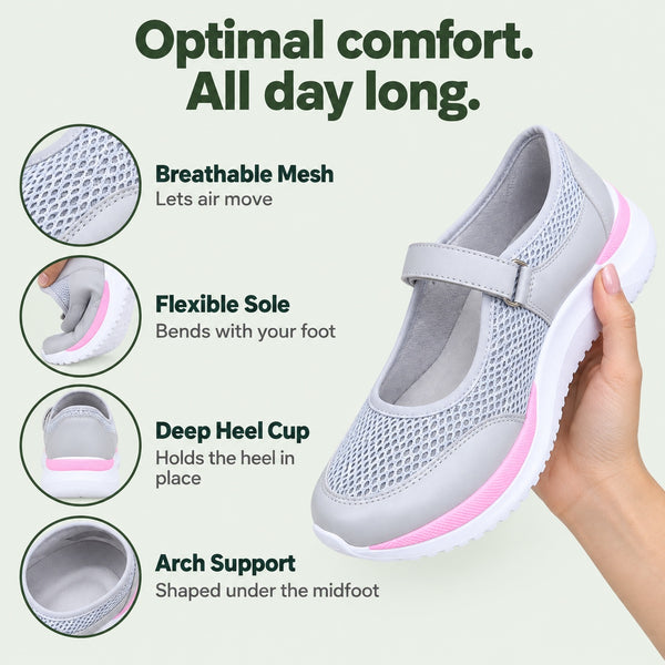 Alice – Women's Arch Support Sneakers, features