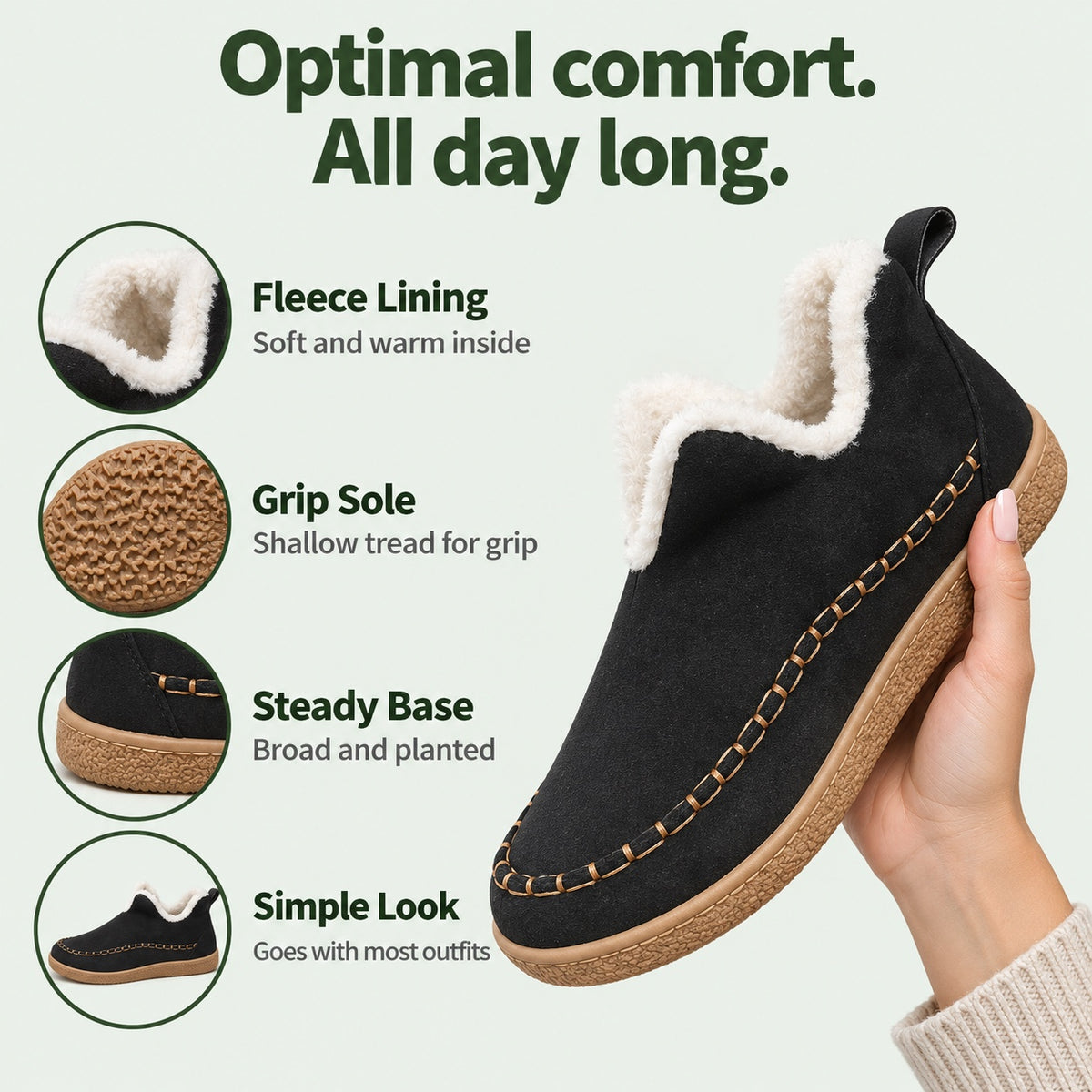 Alison – Women's Comfort Boots, features