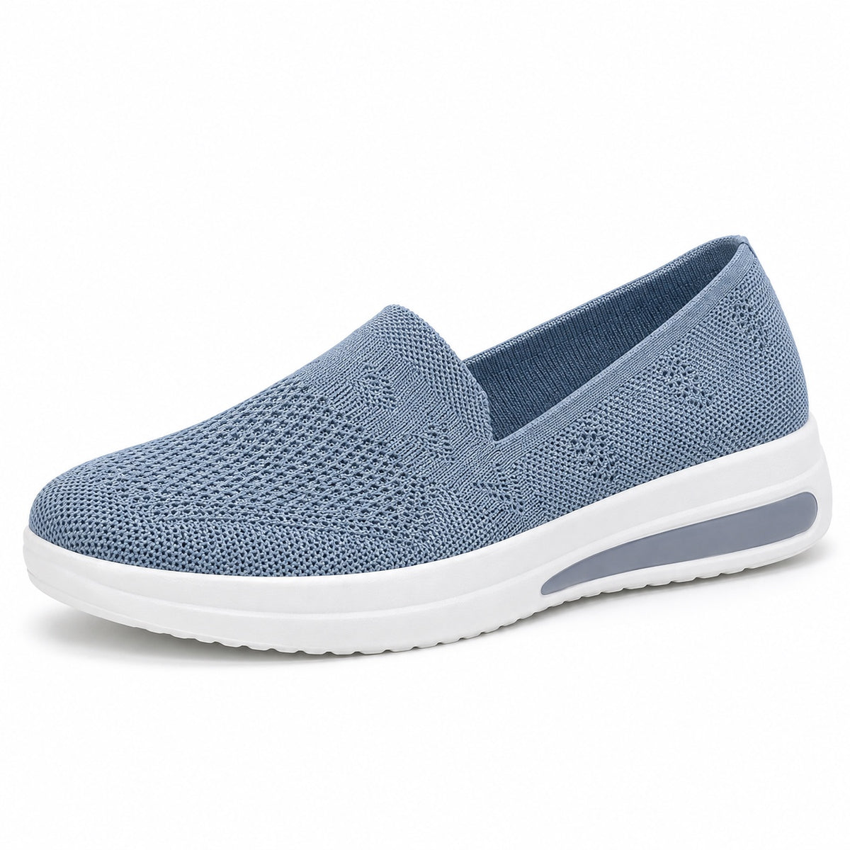 Amanda – Women's Wide Toe Box Sneakers in BLUE