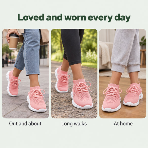 Annie – Women's Arch Support Sneakers, worn every day