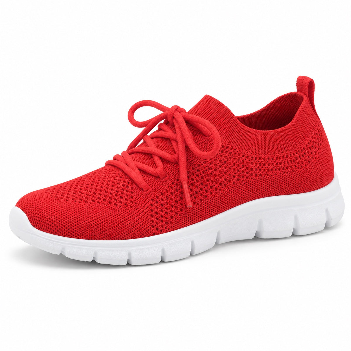 Annie – Women's Arch Support Sneakers in Red