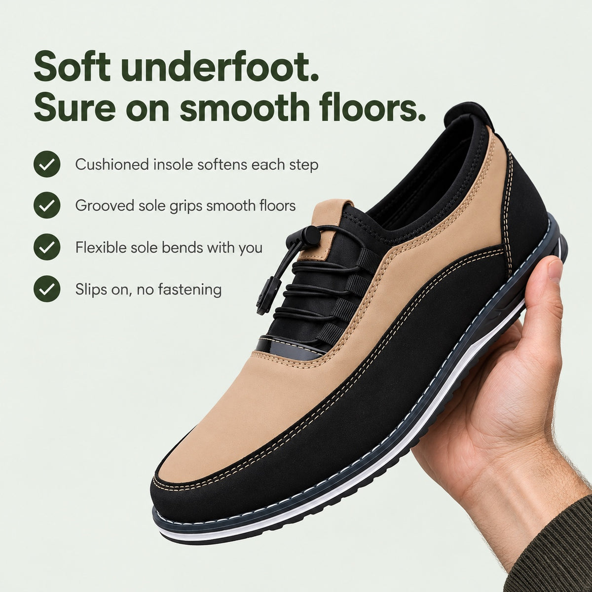 Arturo – Men's Non-Slip Shoes, key benefits
