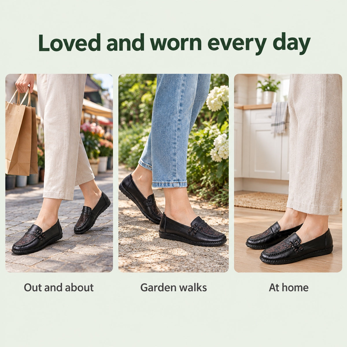 Banks – Unisex Slip-On Loafers, worn every day