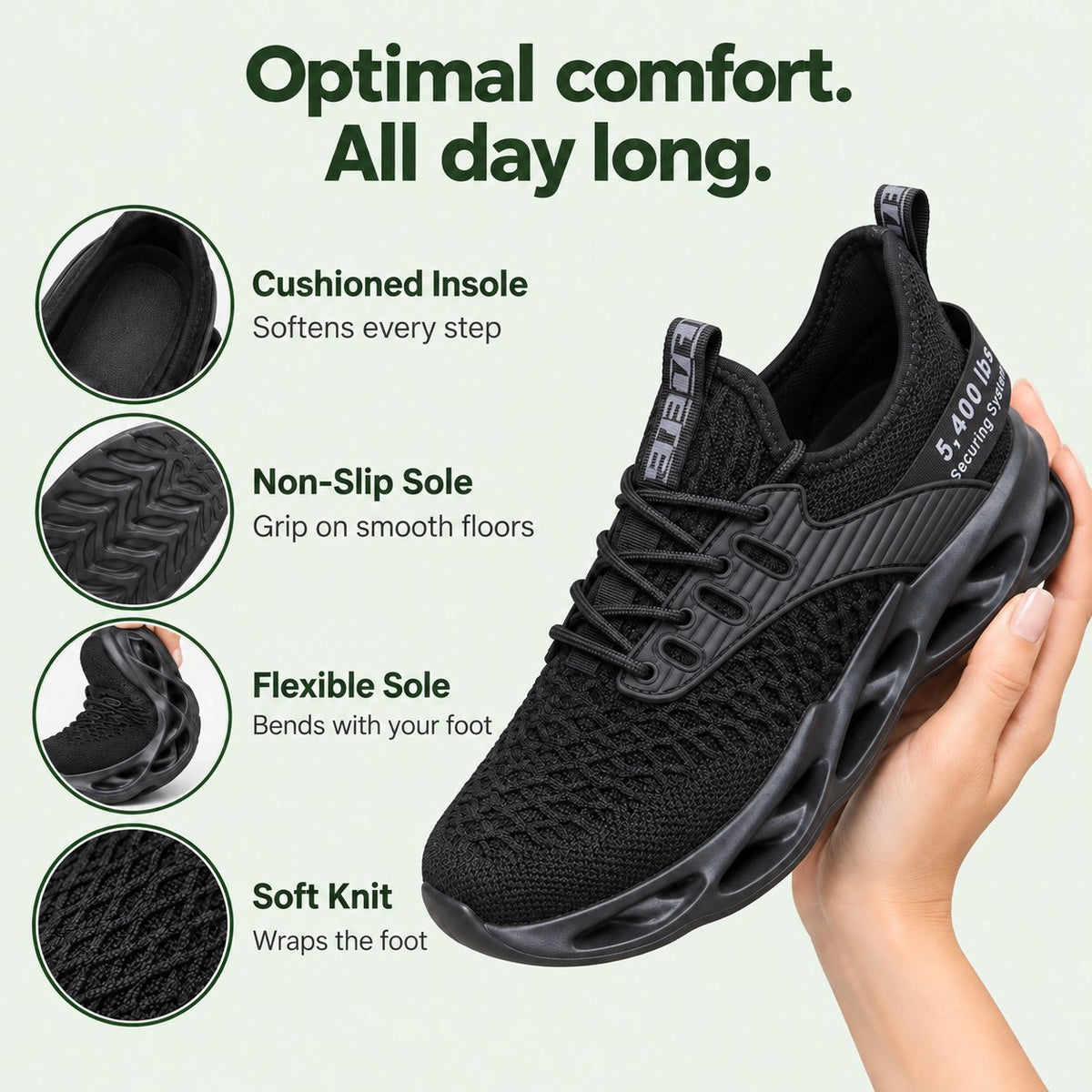Barbara women's non-slip sneaker