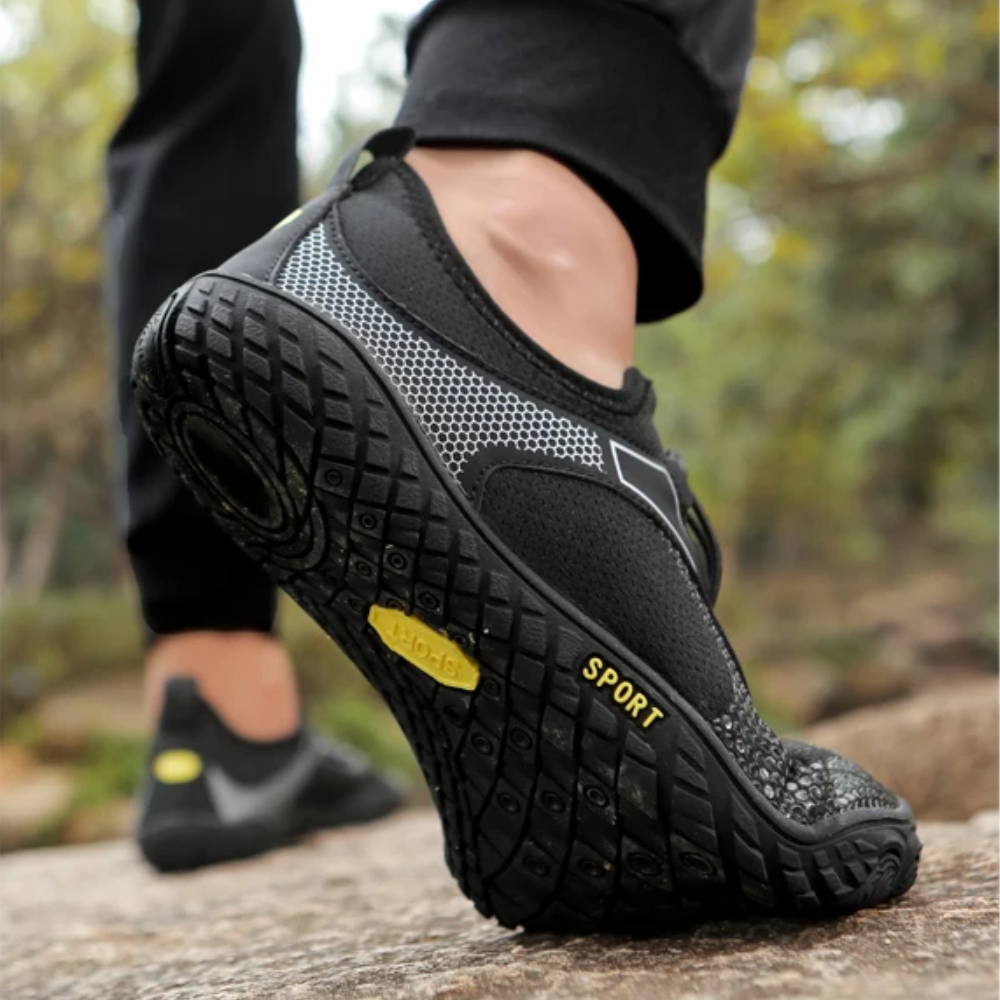 Unisex Ergonomic Water Shoes with Quick-Dry Stretch Fabric and Traction Sole