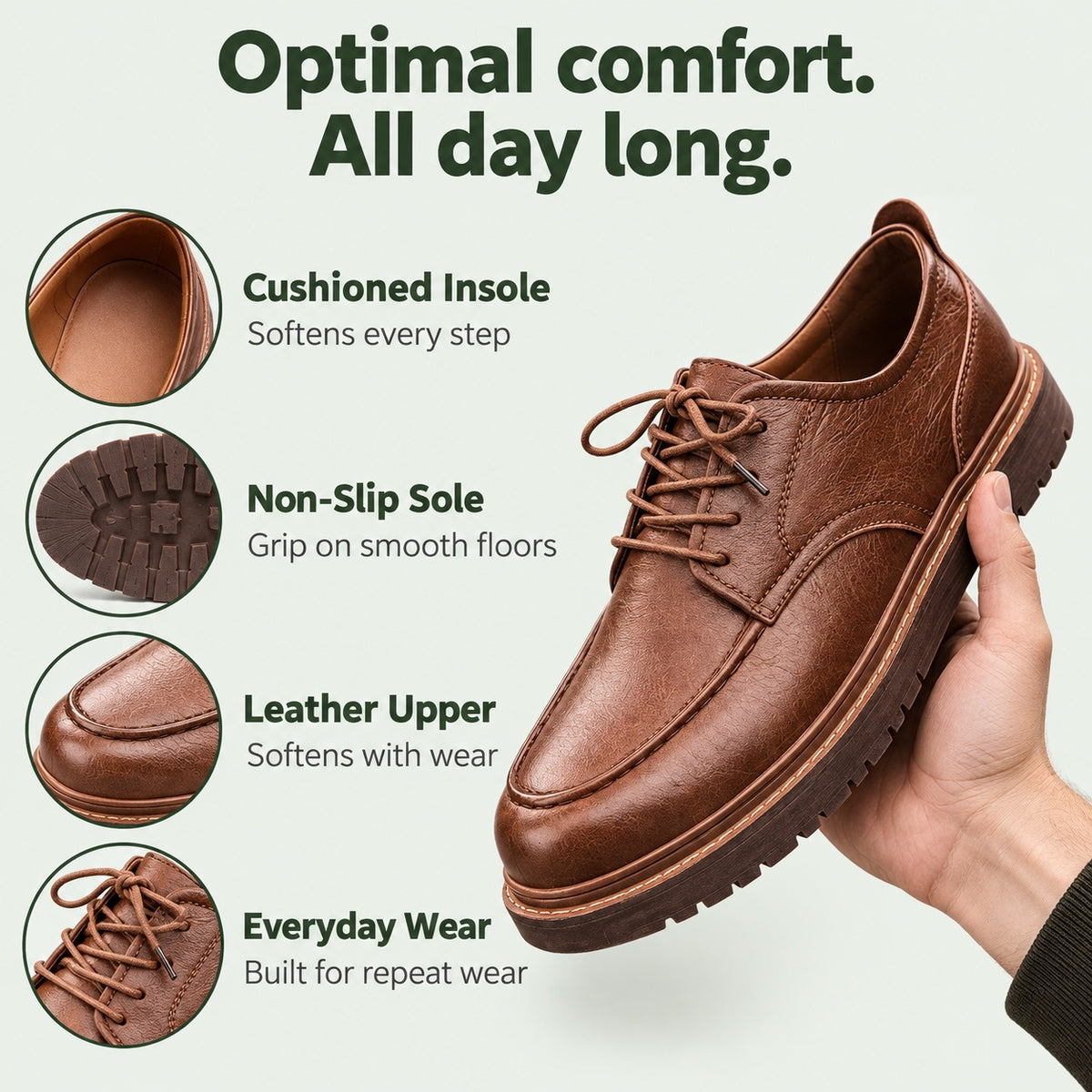Barry – Men's Non-Slip Shoes, features