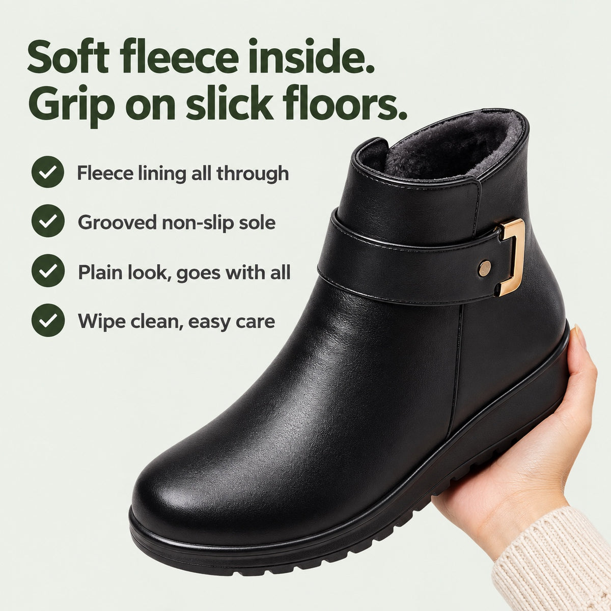 Beatrice – Women's Comfort Boots, key benefits