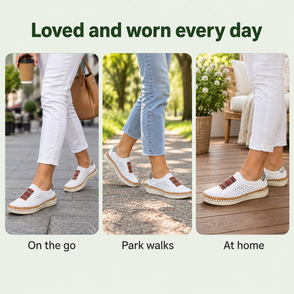 Bertha – Women's Arch Support Sneakers, worn every day