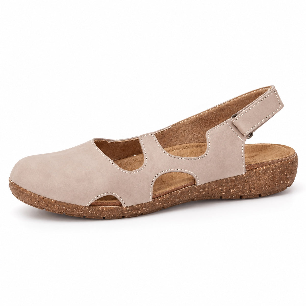 Bethany – Women's Wide Toe Box Sandals in Pink