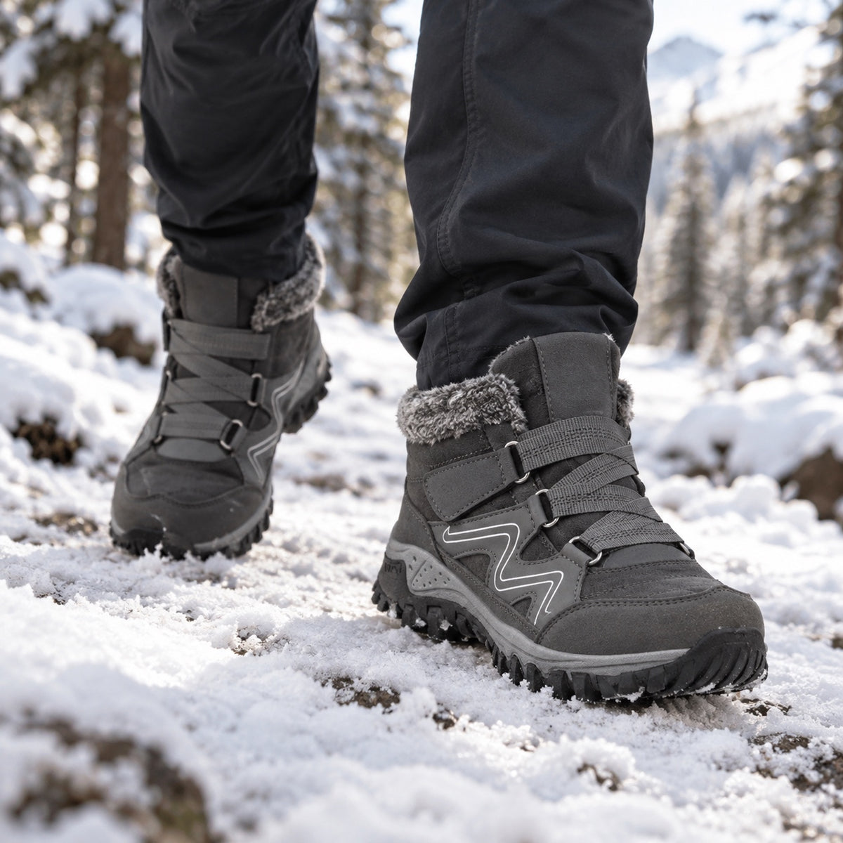 Bill – Men's Comfort Boots, worn on a walk