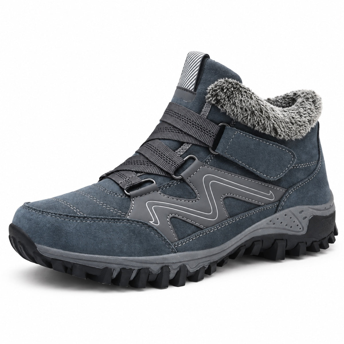 Bill – Men's Comfort Boots in Blue